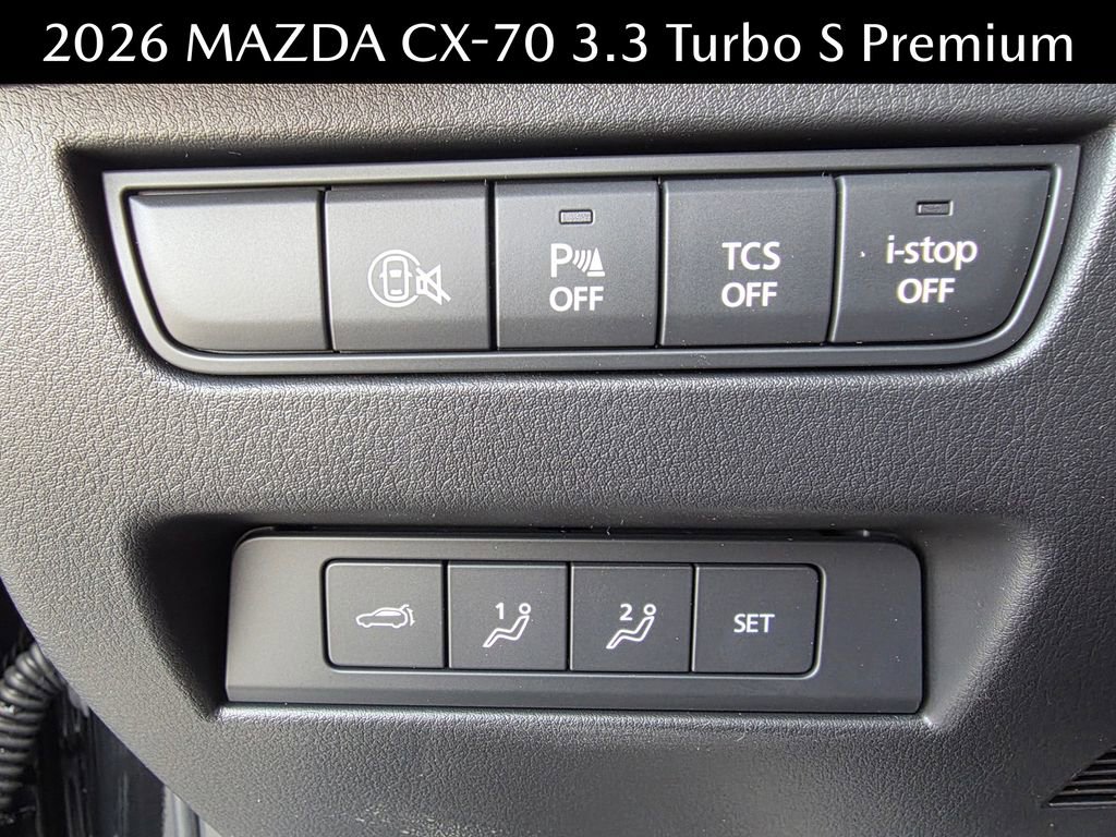 New 2026 MAZDA CX-70 3.3 Turbo S w/ Premium Package AWD/4WD image 24