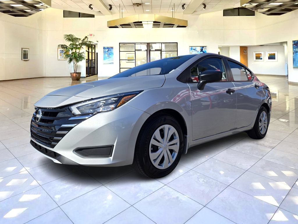 Certified 2025 Nissan Versa S w/ Trunk Package FWD image 1