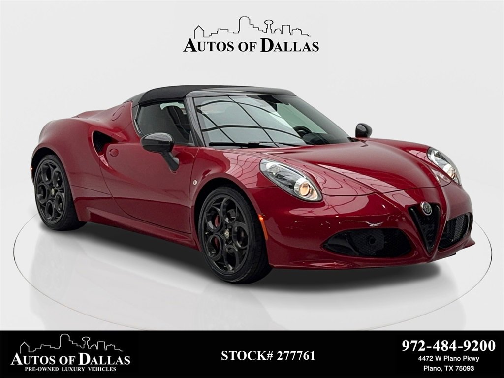 Used 2018 Alfa Romeo 4C Spider