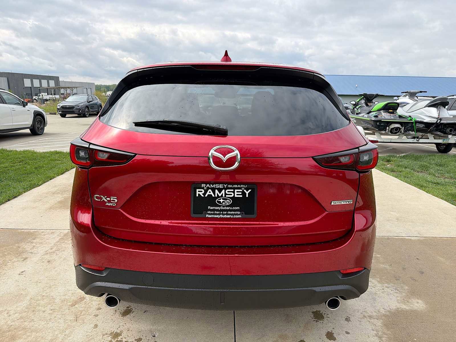 Used 2022 MAZDA CX-5 AWD 2.5 S w/ Premium Package image 5