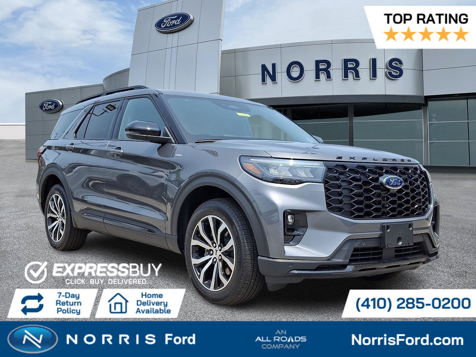 New 2025 Ford Explorer ST-Line