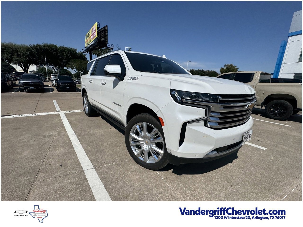 Used 2021 Chevrolet Suburban High Country