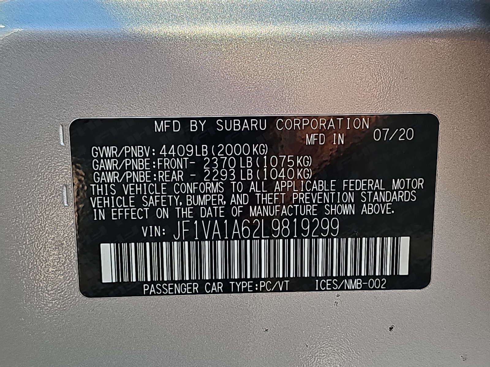 Used 2020 Subaru WRX AWD/4WD image 38