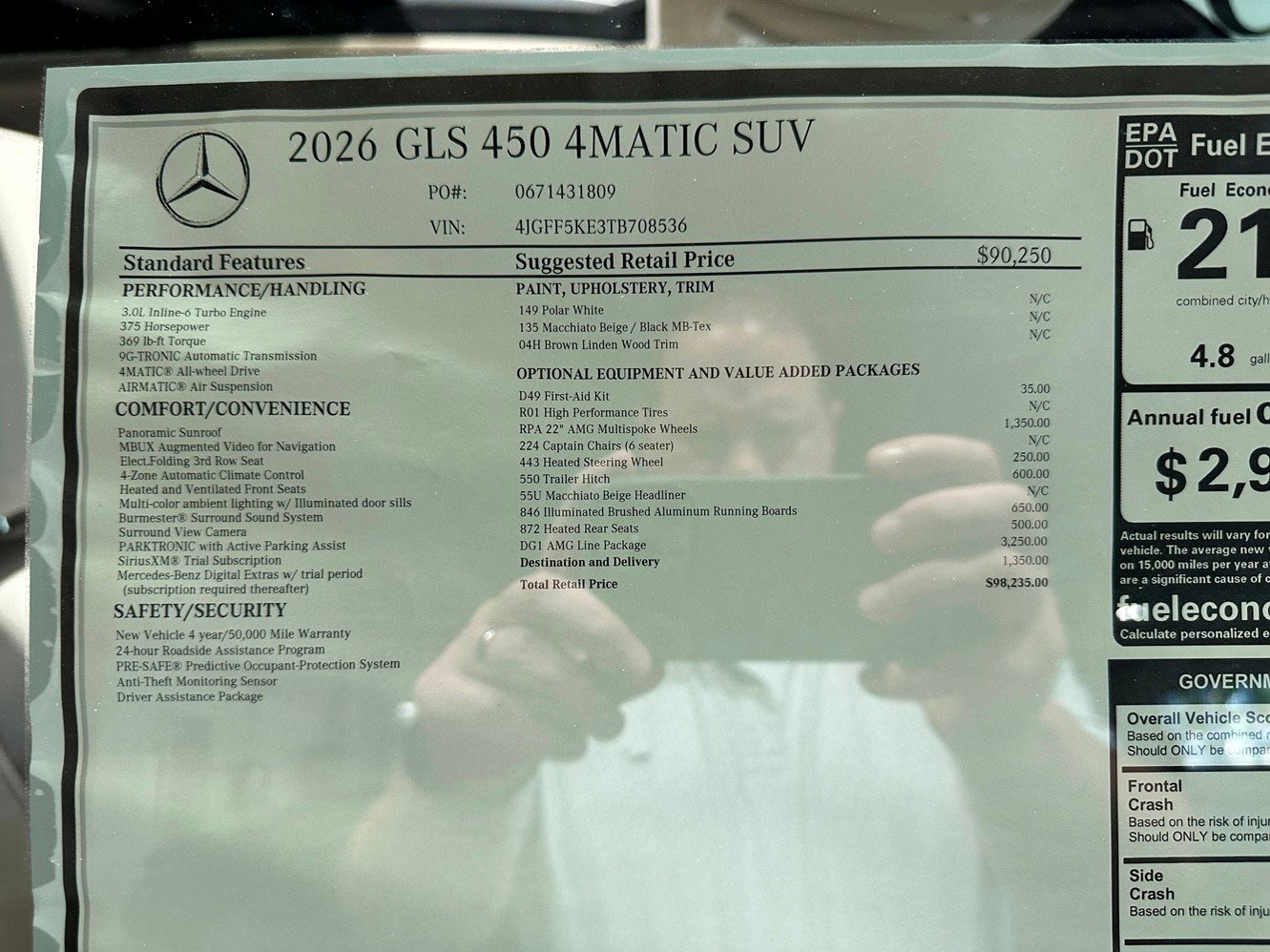New 2026 Mercedes-Benz GLS 450 4MATIC image 19
