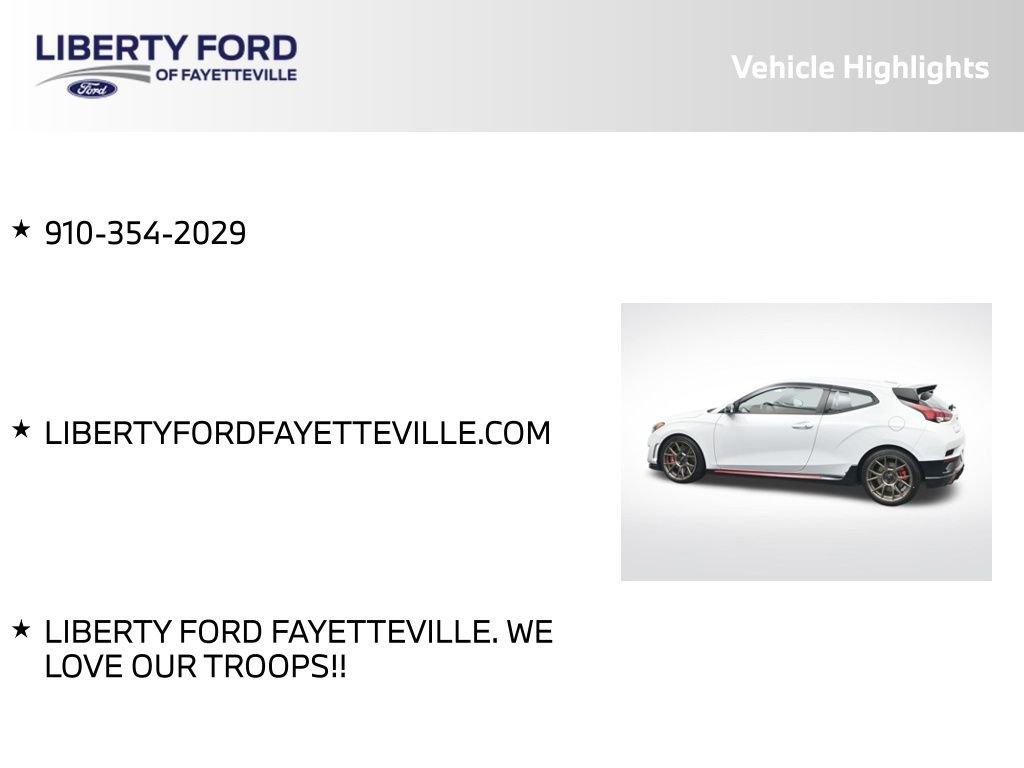 Used 2020 Hyundai Veloster N w/ Performance Package image 5