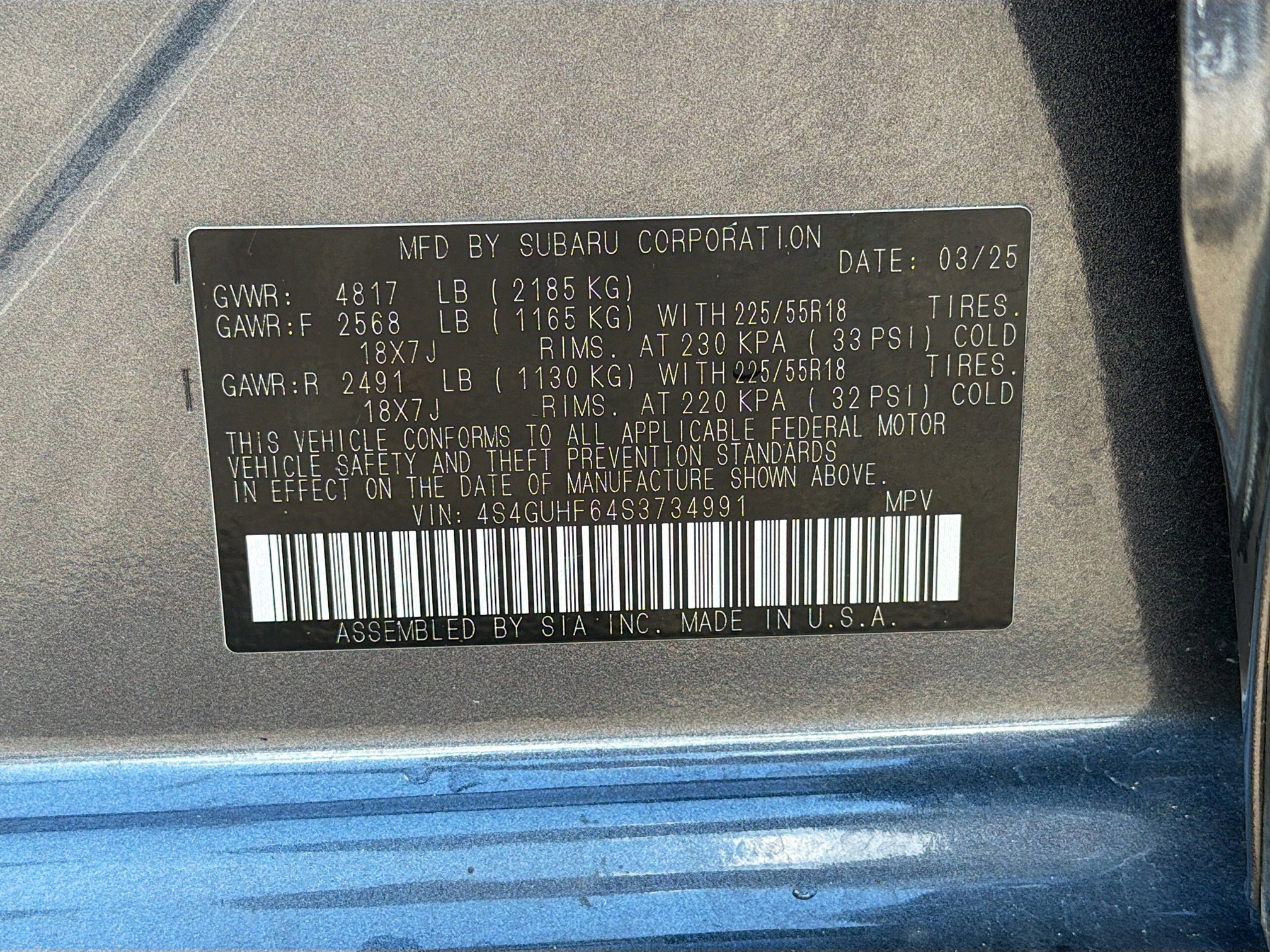 Certified 2025 Subaru Crosstrek 2.5i Sport w/ Popular Package #3A image 42