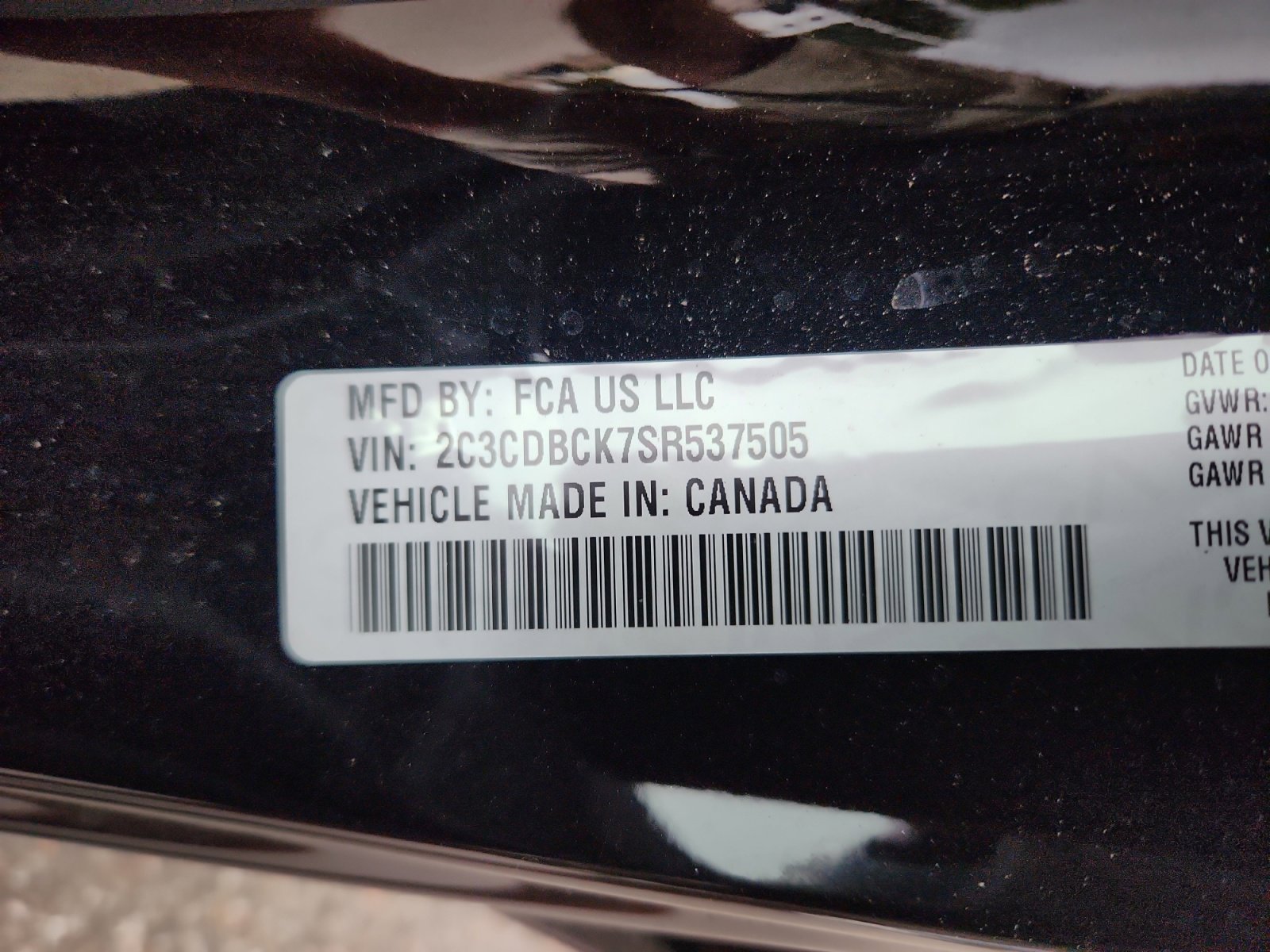 New 2025 Dodge Charger R/T w/ Quick Order Package 25M R/T image 26