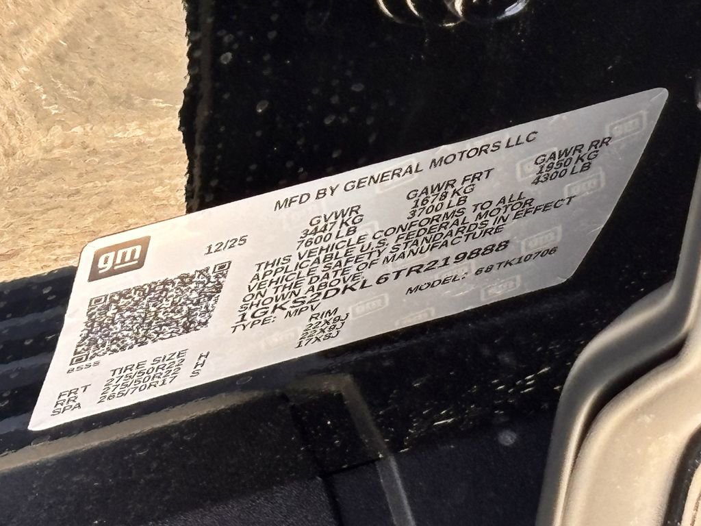 New 2026 GMC Yukon Denali w/ Sun & Power Step Package image 22