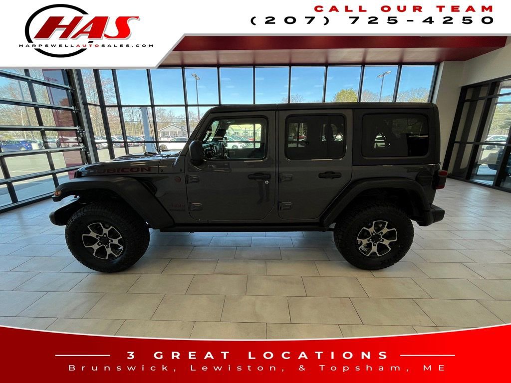 Used 2019 Jeep Wrangler Unlimited Rubicon w/ Dual Top Group AWD/4WD image 2