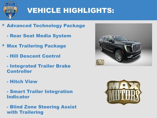 New 2026 GMC Yukon XL Denali w/ Denali Reserve Package AWD/4WD image 23