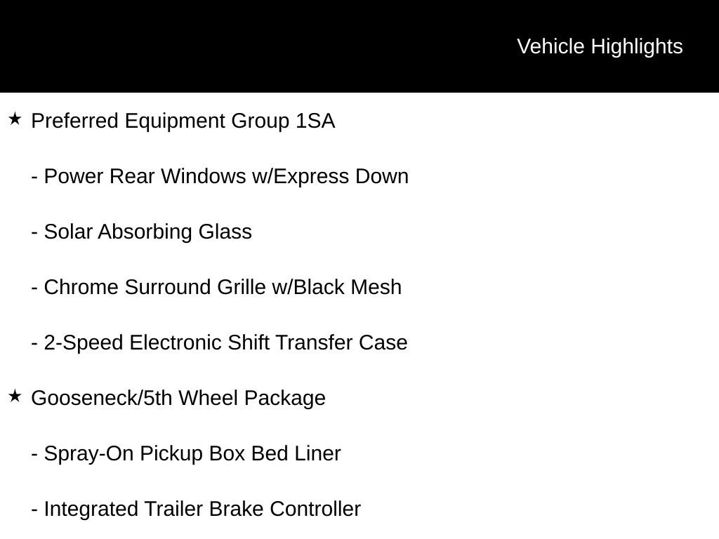 Used 2023 GMC Sierra 2500 Pro w/ Gooseneck/5TH Wheel Package image 7