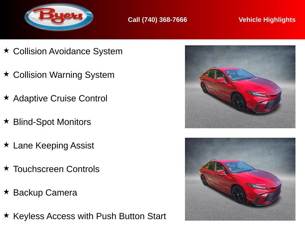Used 2025 Toyota Camry SE FWD image 11