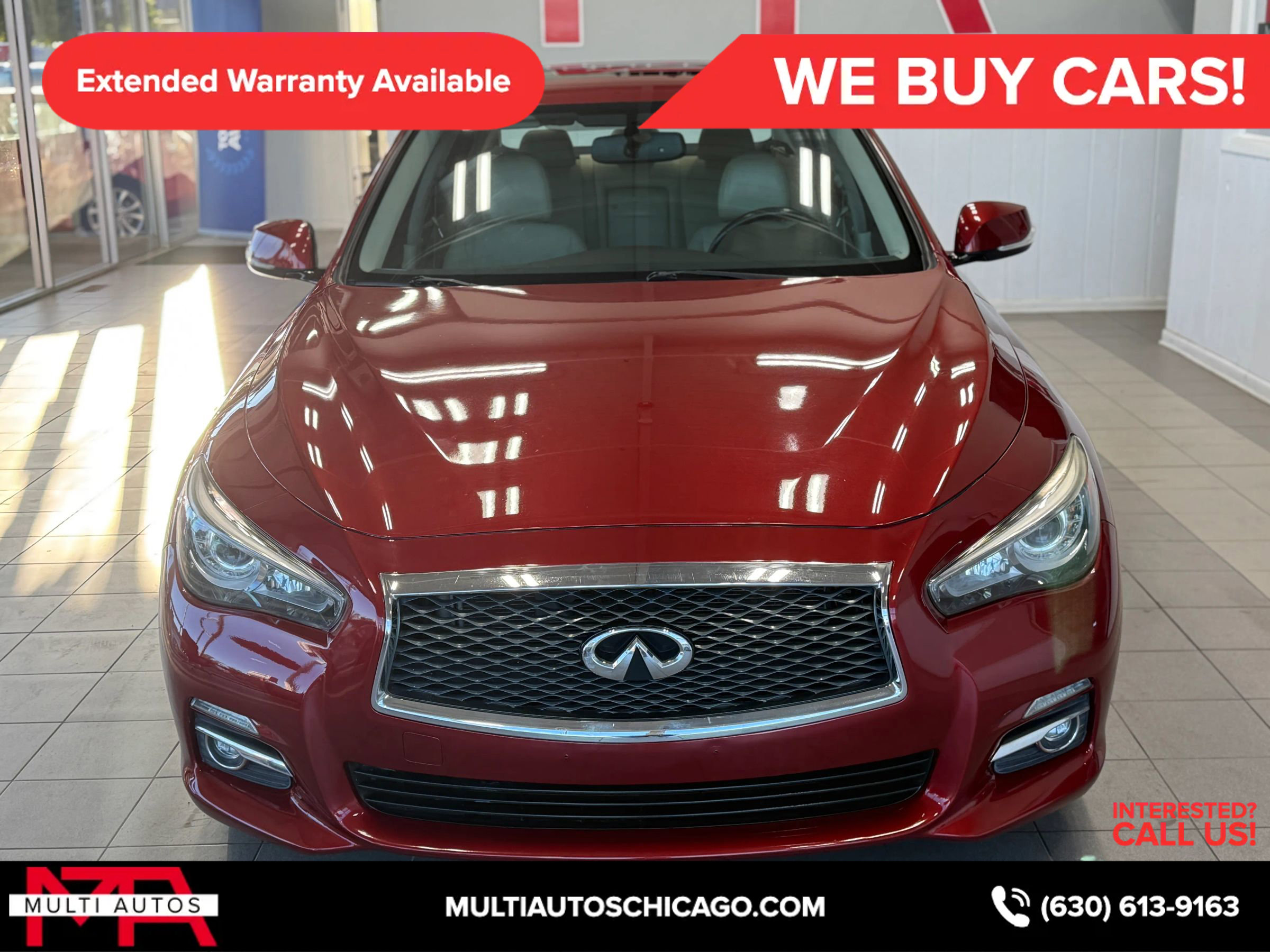 Used 2015 INFINITI Q50 Premium w/ All Weather Package image 10