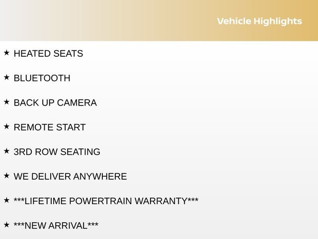 Used 2025 Nissan Armada SL w/ Captain's Chari Seat Package image 8