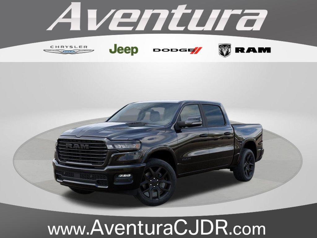 New 2025 RAM 1500 Laramie w/ Night Edition AWD/4WD 360° Tour