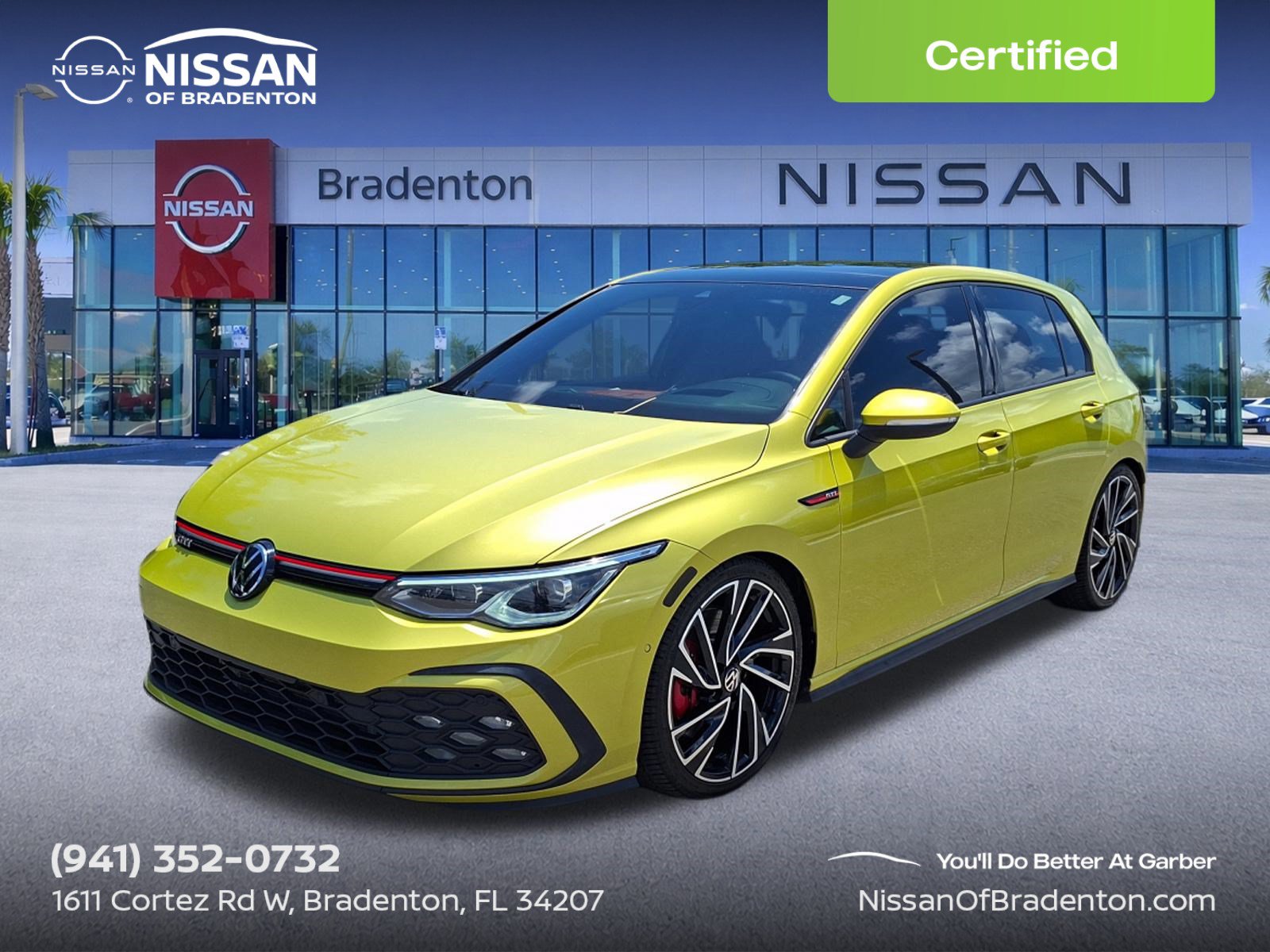 Used 2022 Volkswagen GTI Autobahn FWD image 1