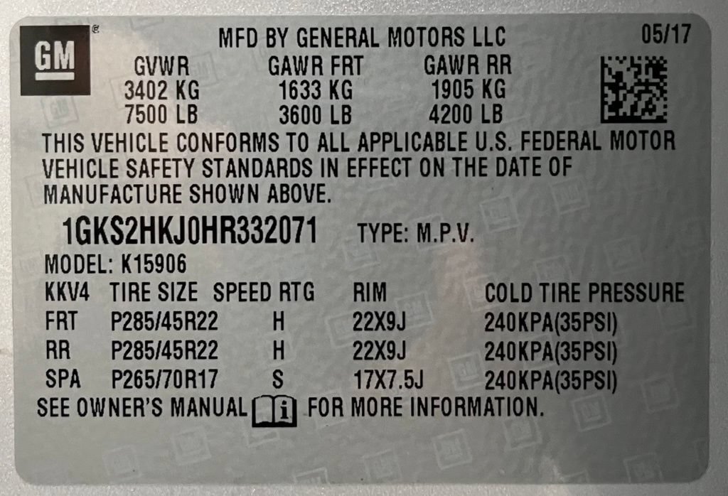 Used 2017 GMC Yukon XL Denali w/ Open Road Package AWD/4WD image 61
