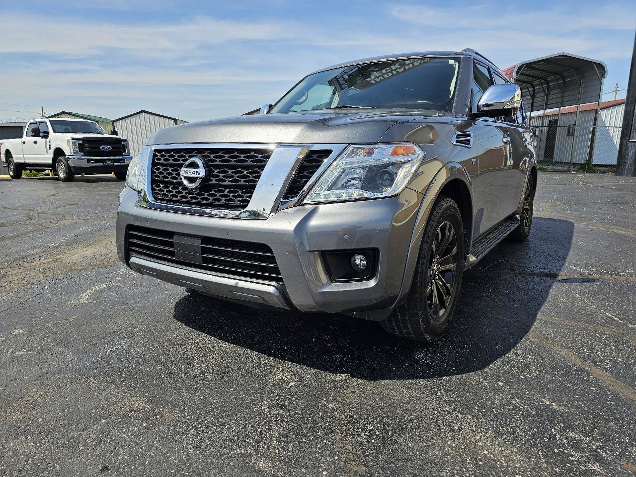 Used 2019 Nissan Armada Platinum w/ Captain's Chairs Package AWD/4WD image 2