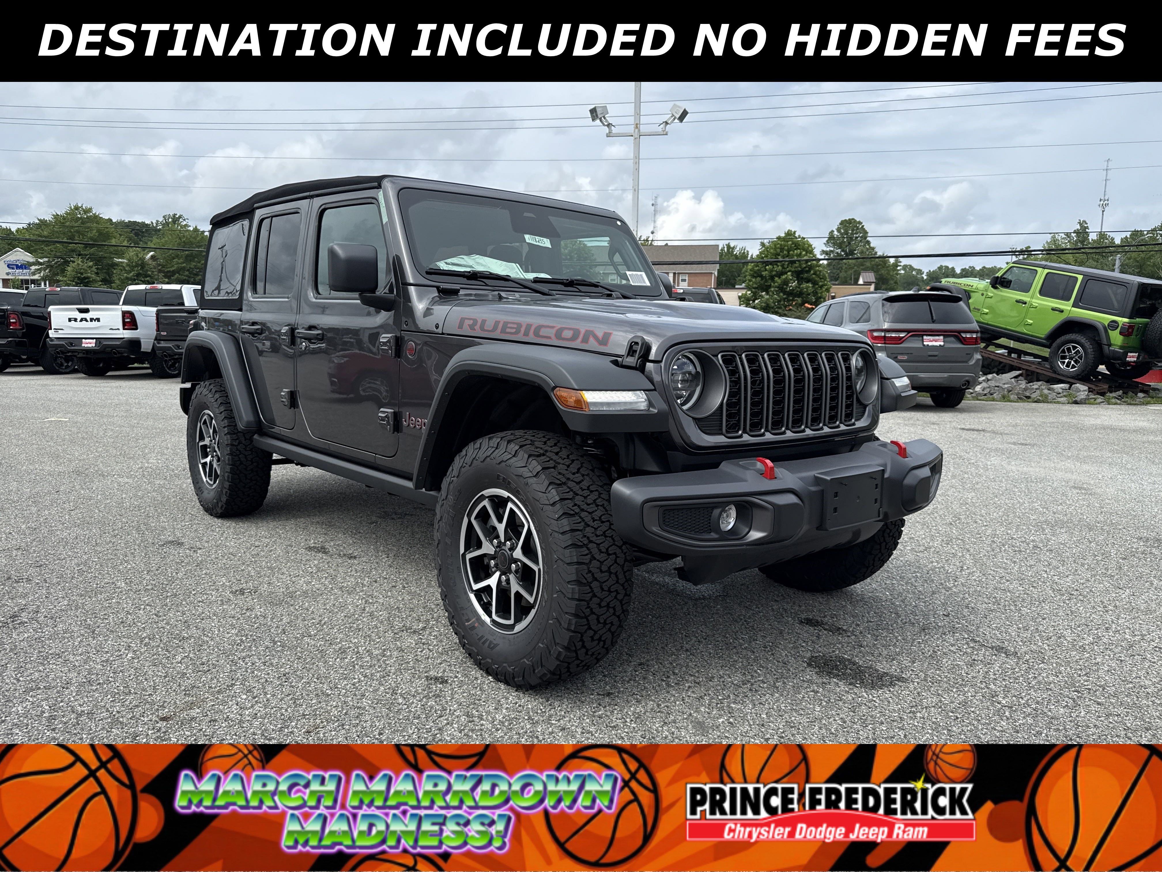 New 2025 Jeep Wrangler Unlimited Rubicon