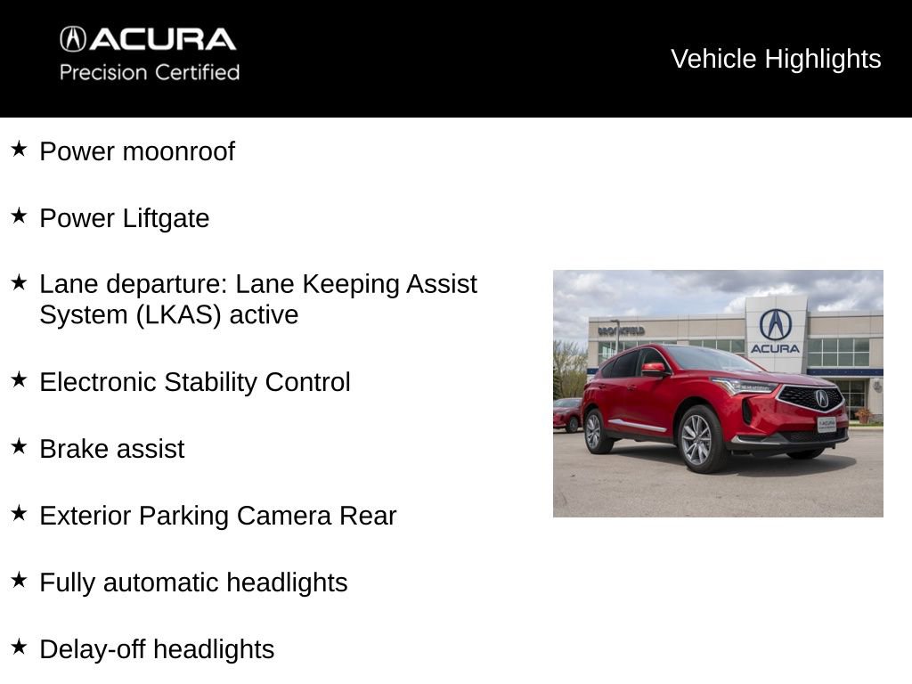 Certified 2024 Acura RDX w/ Technology Package AWD/4WD image 13
