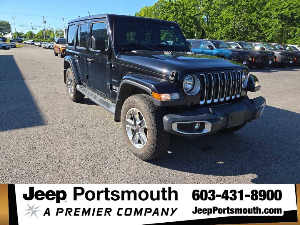 Used 2018 Jeep Wrangler Unlimited Sahara w/ Dual Top Group AWD/4WD image 1