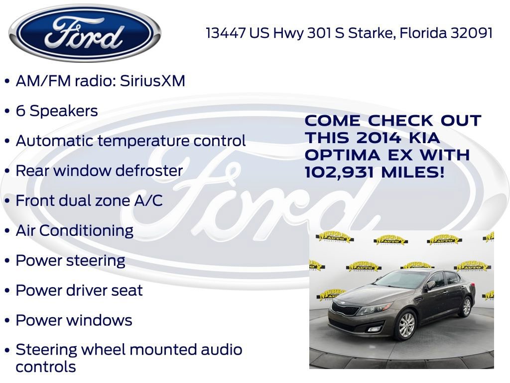 Used 2014 Kia Optima EX image 15