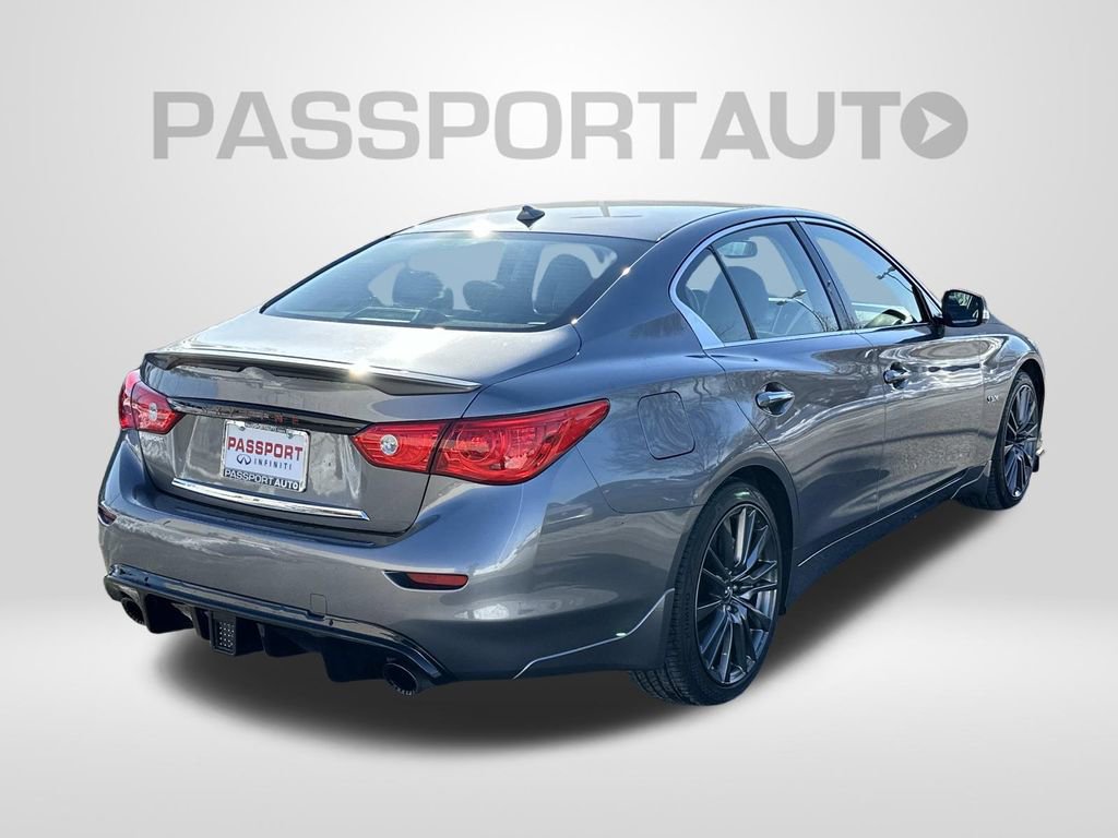 Used 2016 INFINITI Q50 Red Sport 400 image 5