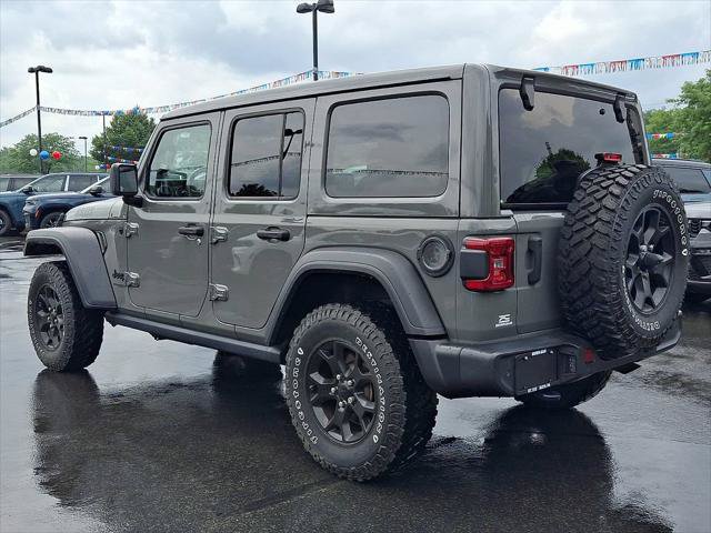 Certified 2021 Jeep Wrangler Unlimited Sport AWD/4WD image 4