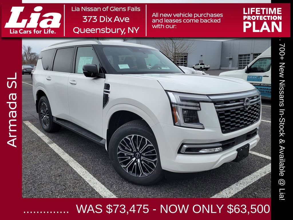 New 2025 Nissan Armada SL w/ Captain's Chari Seat Package