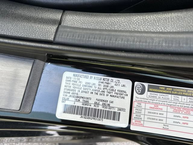 Used 2023 Nissan Z w/ Floor Mat Package (L93) RWD image 27