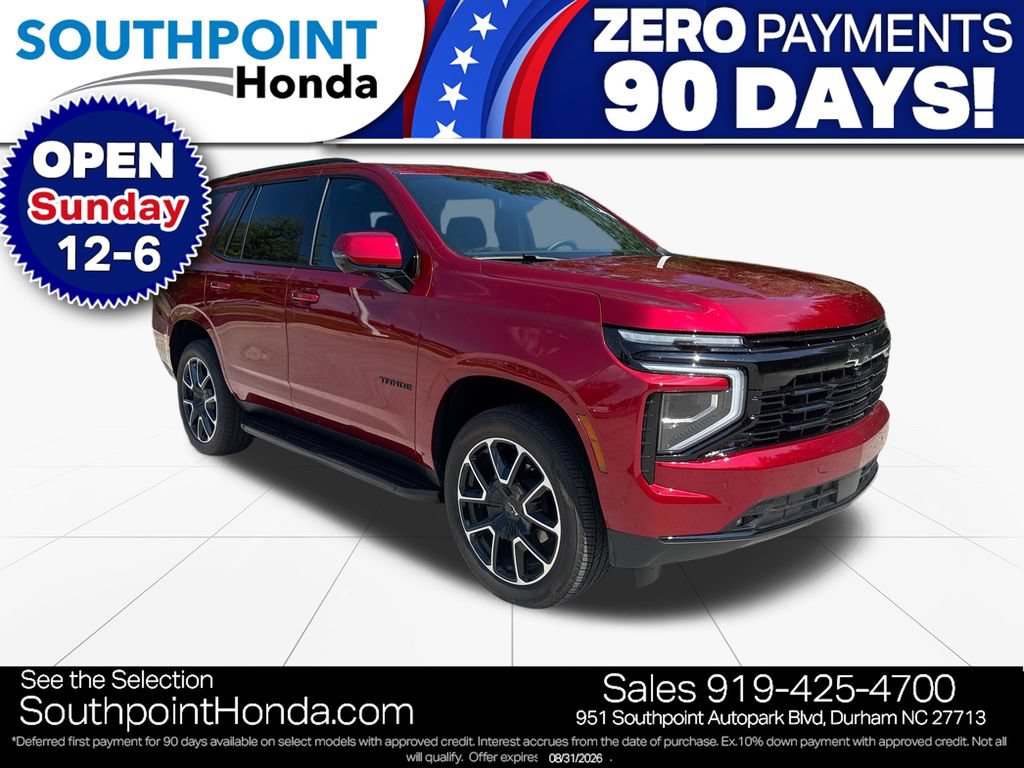 Used 2026 Chevrolet Tahoe RST w/ Comfort Package