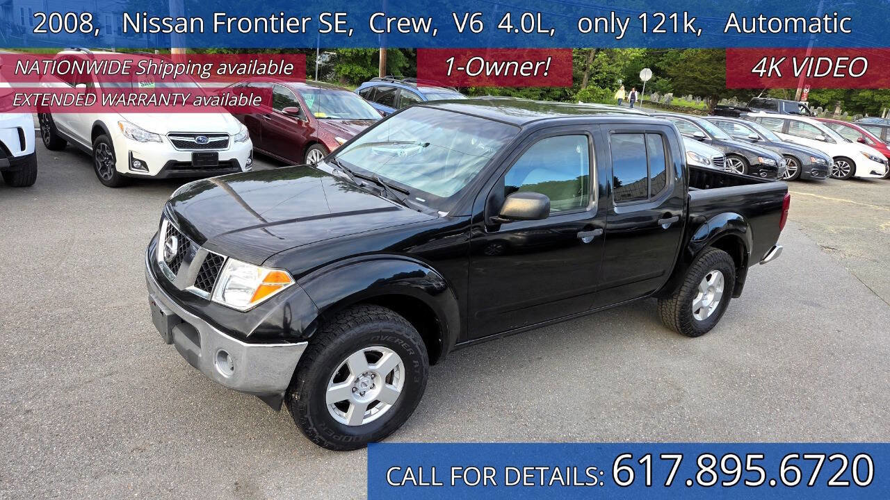 Used 2008 Nissan Frontier SE w/ SE Value Truck Pkg AWD/4WD image 1
