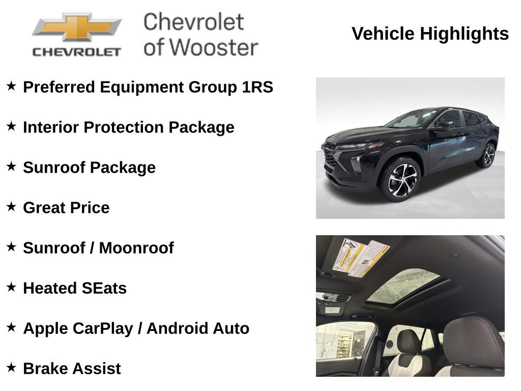 New 2026 Chevrolet Trax RS w/ Sunroof Package FWD image 2