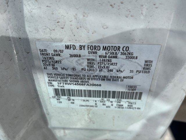 Used 2008 Ford F150 Limited AWD/4WD image 11