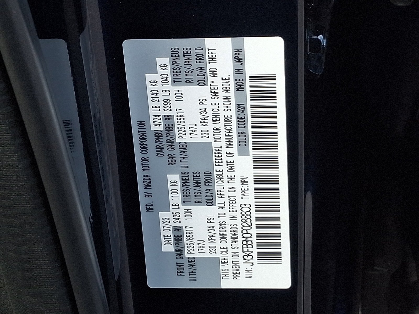 Used 2023 MAZDA CX-5 AWD 2.5 S w/ Select Package image 27