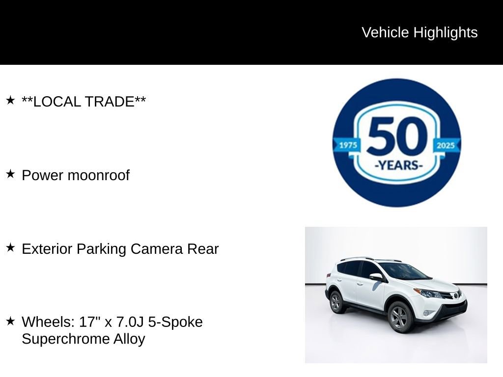 Used 2015 Toyota RAV4 XLE AWD/4WD image 5