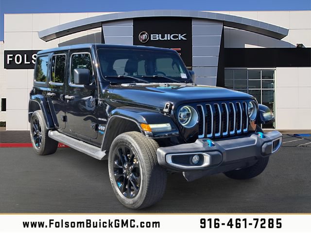 Used 2022 Jeep Wrangler Unlimited Sahara w/ Cold Weather Group AWD/4WD image 1