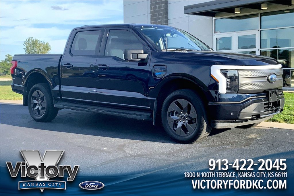 Used 2023 Ford F150 Lightning XLT w/ Equipment Group 312A High AWD/4WD image 1