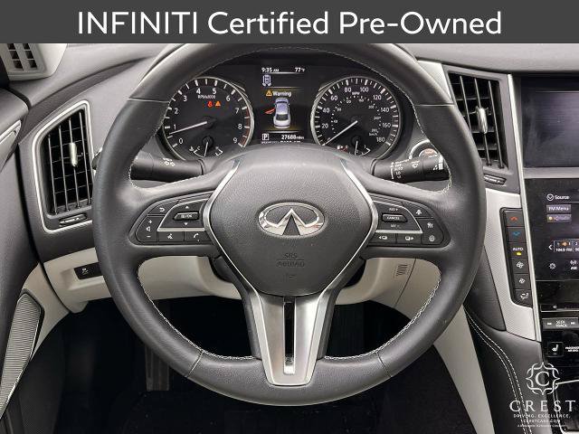 Certified 2023 INFINITI Q50 Luxe w/ Cargo Package RWD image 11