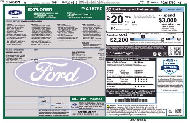 Certified 2023 Ford Explorer King Ranch w/ Class IV Trailer Tow Package image 6