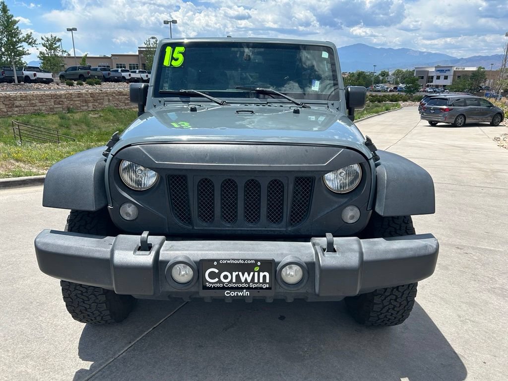 Used 2015 Jeep Wrangler Unlimited Sport w/ Quick Order Package 24S AWD/4WD image 2