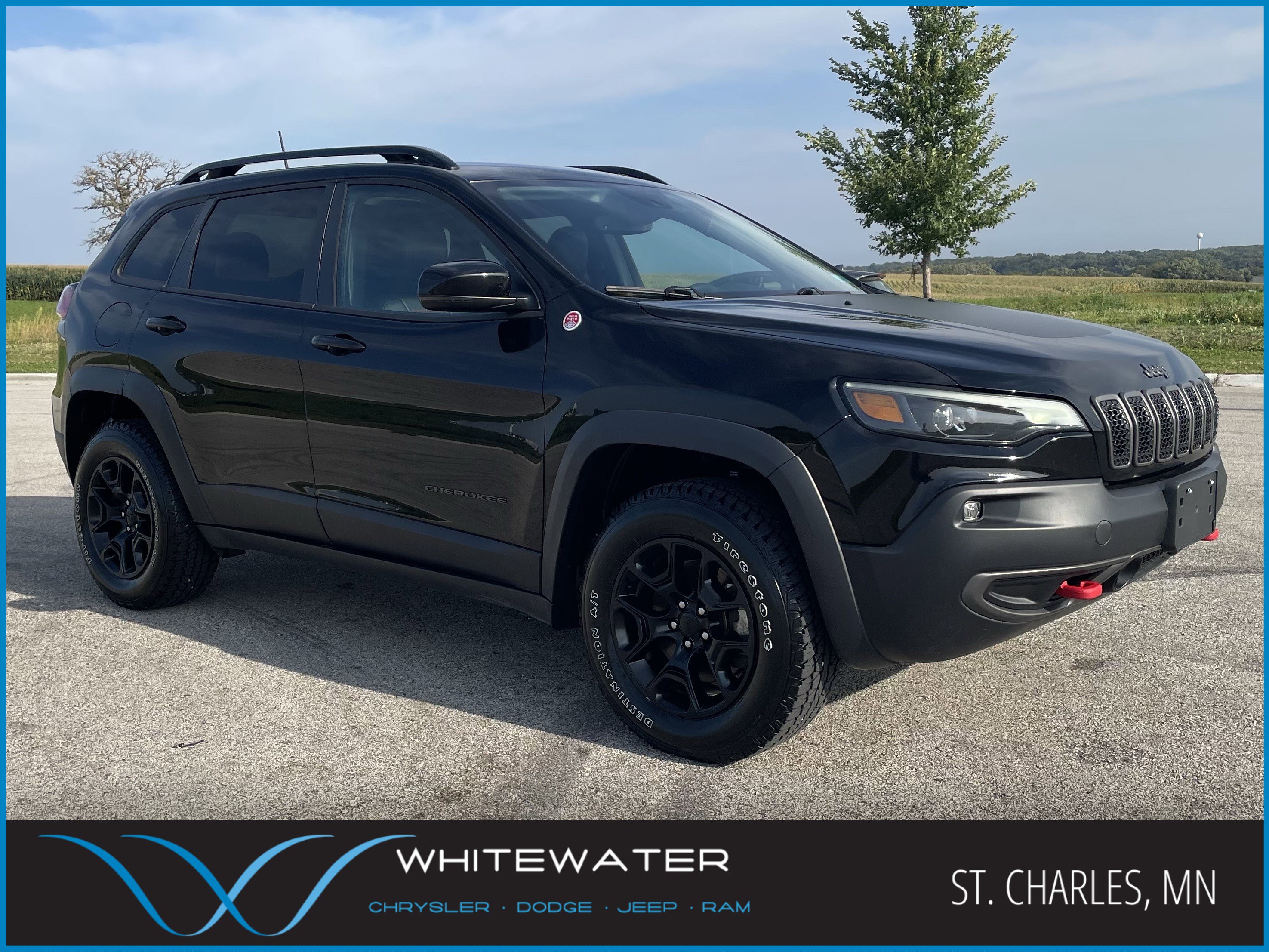 Certified 2022 Jeep Cherokee Trailhawk w/ Premium Leather Package