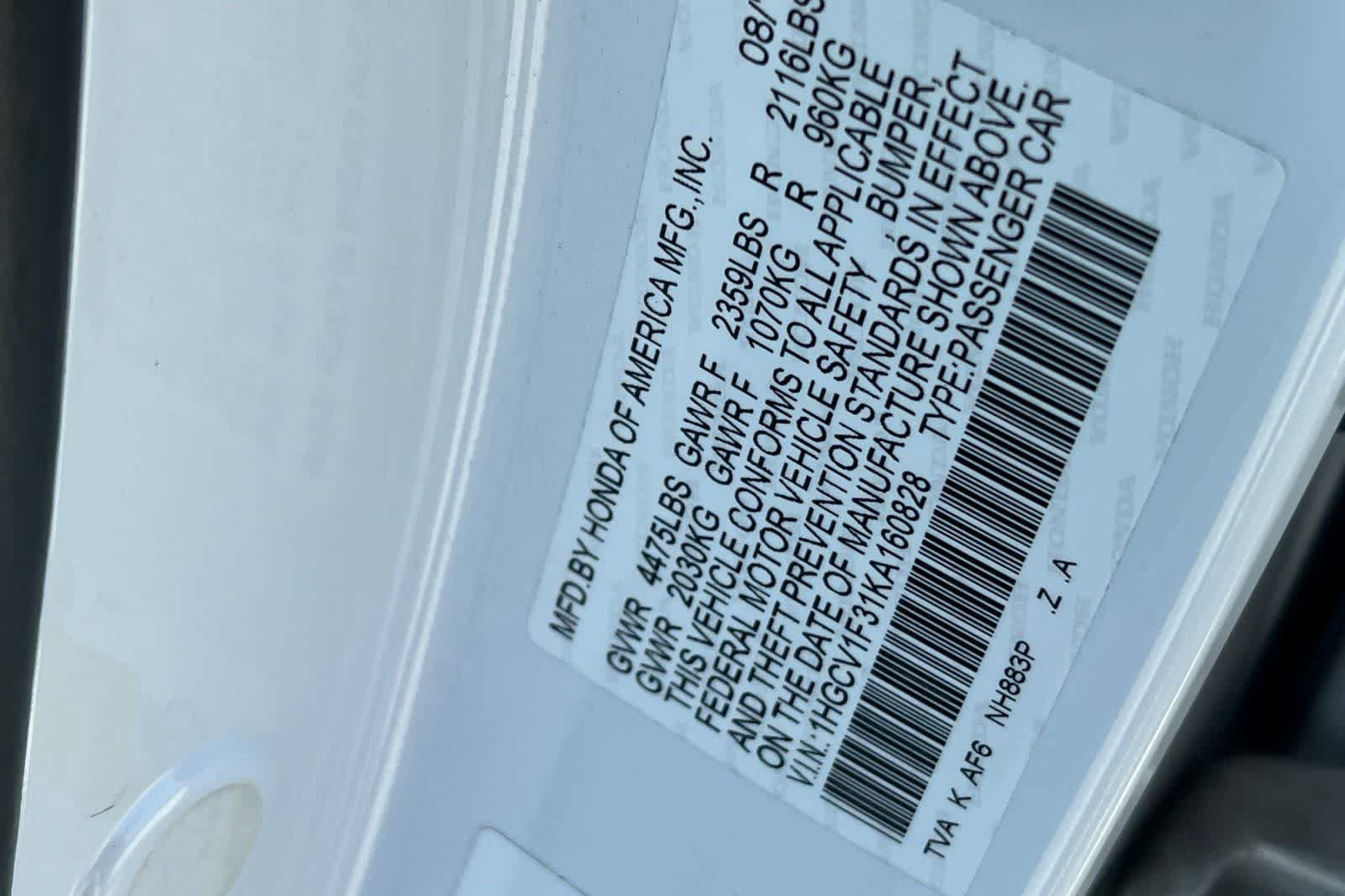 Used 2019 Honda Accord Sport image 27