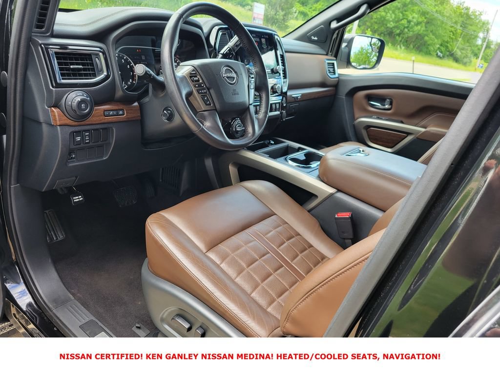 Certified 2023 Nissan Titan Platinum Reserve w/ Off Road Protection Package AWD/4WD image 25