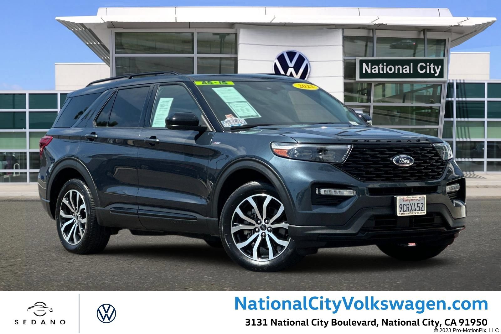 Used 2022 Ford Explorer ST-Line w/ Class IV Trailer Tow Package