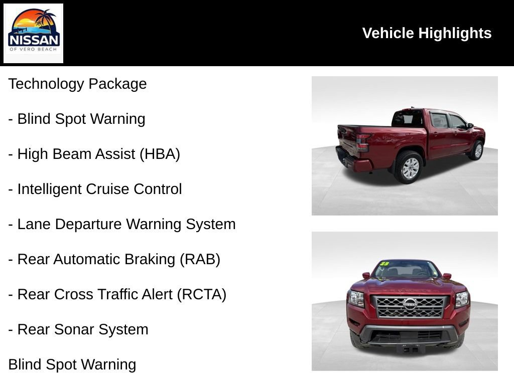 Used 2023 Nissan Frontier SV w/ Technology Package image 19