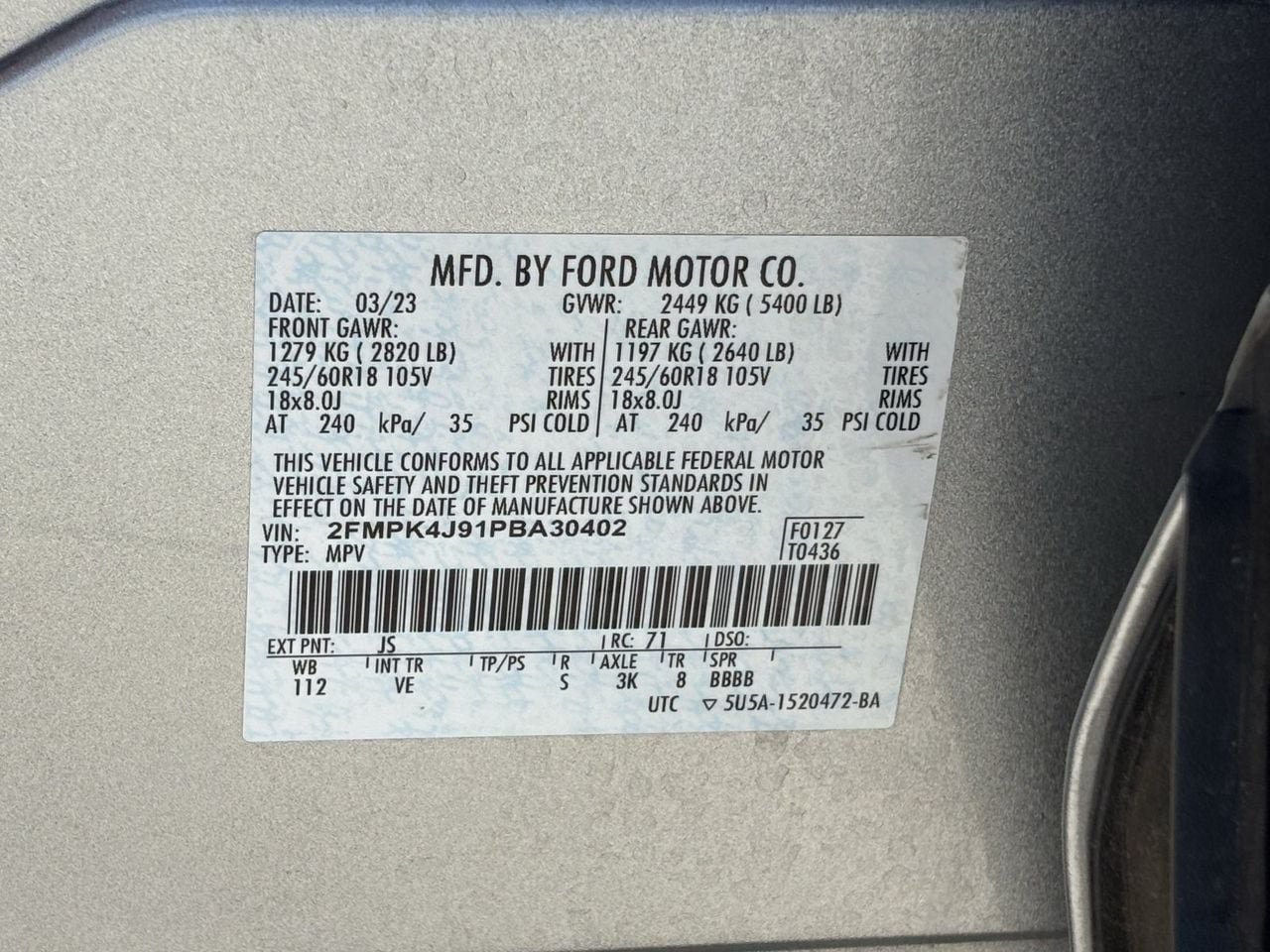 Used 2023 Ford Edge SEL AWD/4WD image 31