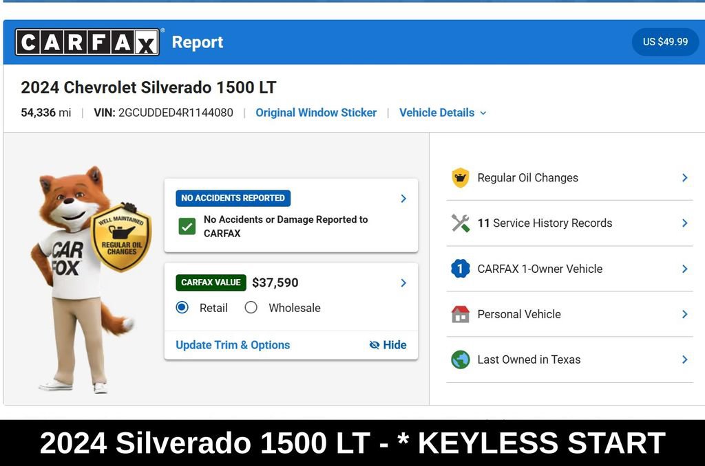 Used 2024 Chevrolet Silverado 1500 LT AWD/4WD image 9
