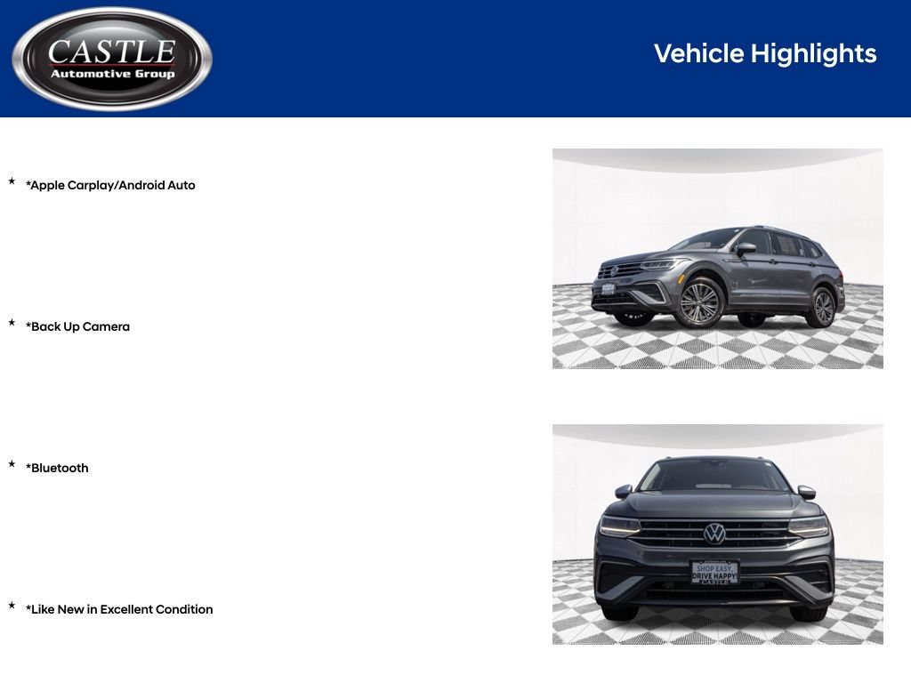 Certified 2024 Volkswagen Tiguan Wolfsburg Edition AWD/4WD image 3