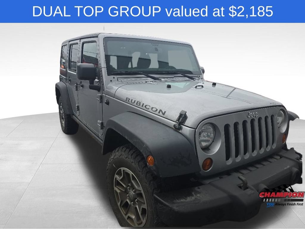 Used 2013 Jeep Wrangler Unlimited Rubicon w/ Dual Top Group AWD/4WD image 2